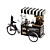 Mobile Coffee Bike Set 3 3D model small image 4