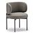 Gallotti&Radice Akiko Chair Collection 3D model small image 2