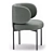 Gallotti&Radice Akiko Chair Collection 3D model small image 4