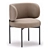 Gallotti&Radice Akiko Chair Collection 3D model small image 5