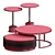 Rose Gold Coffee Tables 3D model small image 4