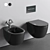  Nic Pin Wall Hung WC/Bidet 3D model small image 1