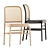 Timeandstyle Bent Chair: Elegant Design 3D model small image 2