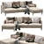 Bonaldo Paraiso Sofa 2013 Model 3D model small image 5