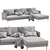 Bonaldo Paraiso Sofa 2013 Model 3D model small image 6