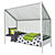 Football Goal Theme Bed 3D model small image 1