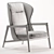 Natuzzi Margaret Armchair 3D Model 3D model small image 6