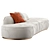Luxury Pierre Sofa V 3D model small image 4