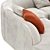 Italian Glamour Pierre Sofa: TurboSmooth Model 3D model small image 5