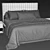 Modern IKEA Dunvik Bed Model 3D model small image 4