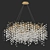 Elegant Chandelier Fixture for Home 3D model small image 1