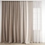 Polygonal Curtain Model Set 3D model small image 1