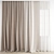 Polygonal Curtain Model Set 3D model small image 4