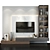 TV Wall Decor Shelf 2013 3D model small image 1