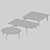 Lalume Table Set Collection 3D model small image 3