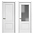 Contemporary DORIAN Doors VERONA 3D model small image 1