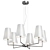 Evoluce Bellino SLE105903-06 Chandelier 3D model small image 1