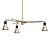 Modern Elegance Ceiling Light 3D model small image 1