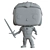 Witcher Geralt Funko Pop Figure 3D model small image 6