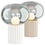 Mushroom Floor Lamp 3D model small image 1