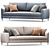  Convertible Swout Sofa | Two .max Files 3D model small image 1