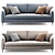  Convertible Swout Sofa | Two .max Files 3D model small image 2