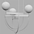 SKANDI Pendant Light Curl 3D model small image 3