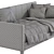 Sofa Bed Bristol in Two Colors 3D model small image 5