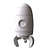 Space Rocket Toy 3D Model 3D model small image 2