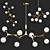 Ethereal Beanstalk Glass Chandelier 3D model small image 5