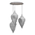 Natural Rock Pendant Light 3D model small image 2