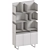 Modern Steel Bookcase by REDA 3D model small image 2