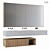 Modern Bathroom Furniture Set 33 3D model small image 1