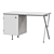 Gubi Grossman Bureau Desk Wood 3D model small image 2