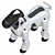 2018 Max Robot Dog Toy 3D model small image 2