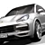 Luxury Porsche Cayenne 3D Model 3D model small image 2