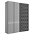 Sleek Wardrobe with Lighting 3D model small image 4