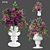 Elegant Floral Model 3D Kit 3D model small image 1