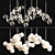 Italian Design Bolle Chandelier Glass 3D model small image 2