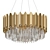 Empire Suspension Mondo II Chandelier 3D model small image 1