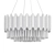 Empire Suspension Mondo II Chandelier 3D model small image 2