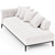 Luxurious Eichholtz Lounge Sofa 3D model small image 3
