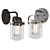 Stylish Georgetown 1-Light Sconce 3D model small image 1