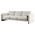 Luxury Tondo Sofa by Eichholtz 3D model small image 3