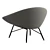 Felix Angular Armchair, Modern Design 3D model small image 4