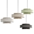 Linen Souko Pendant Light 3D model small image 1