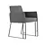 Sleek LINK Chair 3D Model 3D model small image 1