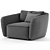 Lunar Comfort Seating Experience 3D model small image 3