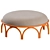 Arcadia Pouf Vienna Style Ottoman 3D model small image 7