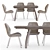 Aero Suomi Latte Dining Set 3D model small image 1